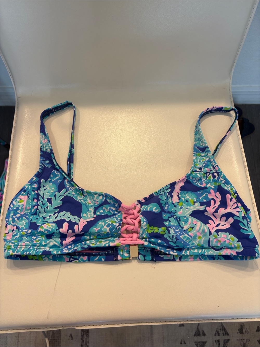 Lilly Pulitzer bathing suit top size 10